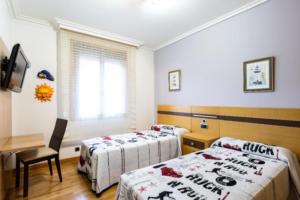 Апартаменты Piso Vacacional En La Playa De Rodeira Кангас Экстерьер фото