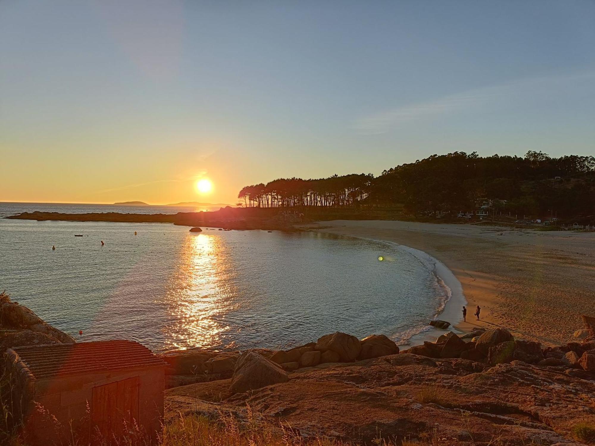 Апартаменты Piso Vacacional En La Playa De Rodeira Кангас Экстерьер фото